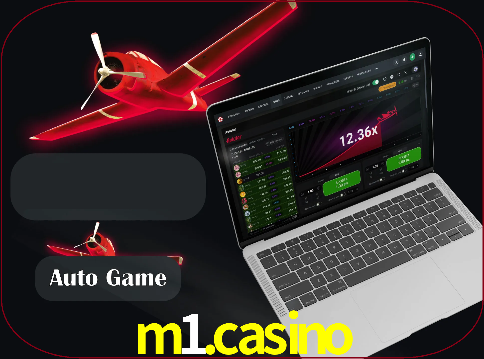 No modo automático, os jogos apostam e sacam seu dinheiro automaticamente.