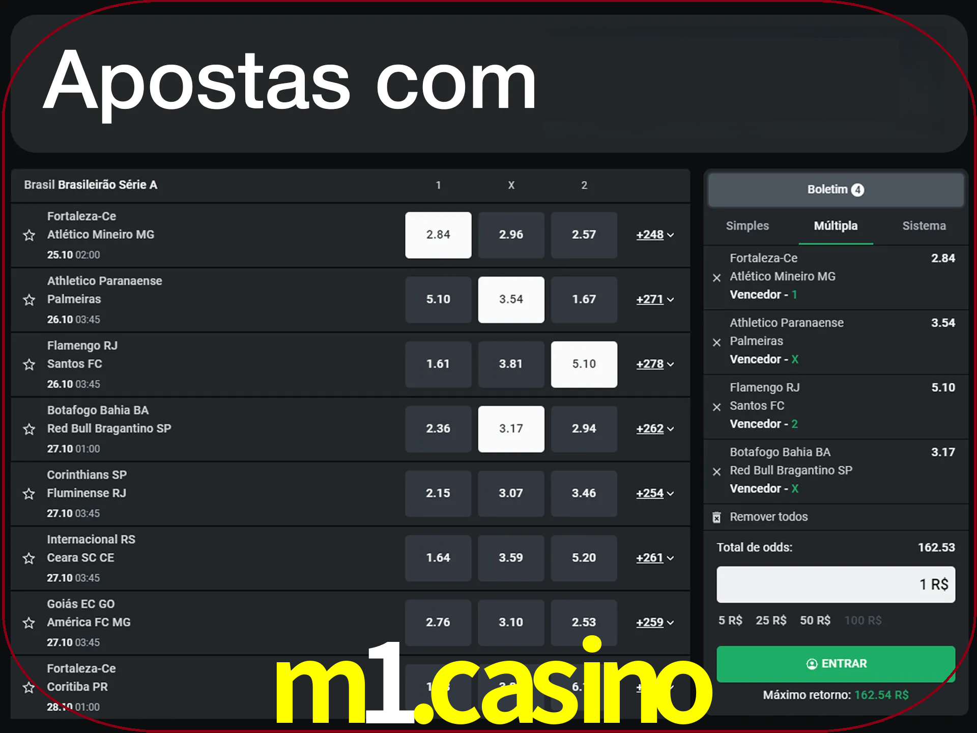 Aposte em vários diciplines com LeonBet.