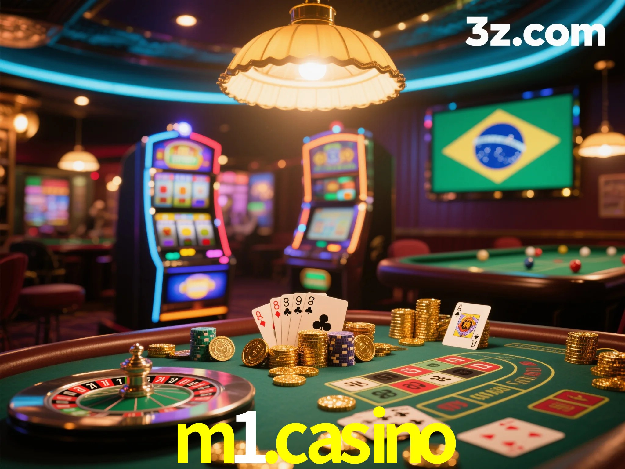 Depositar dinheiro para jogar jogos de cassino.