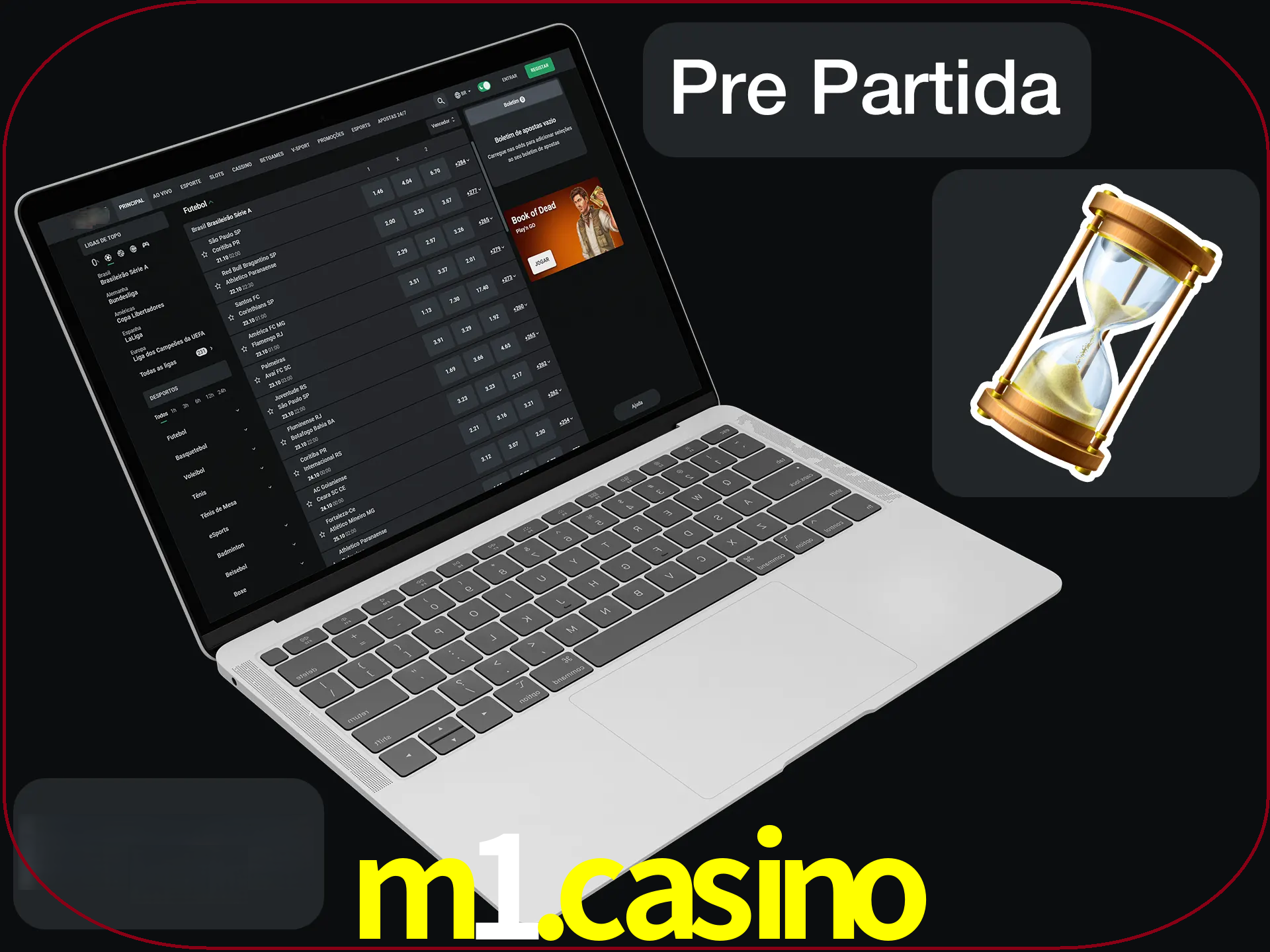 Fazer apostas em partidas futuras.